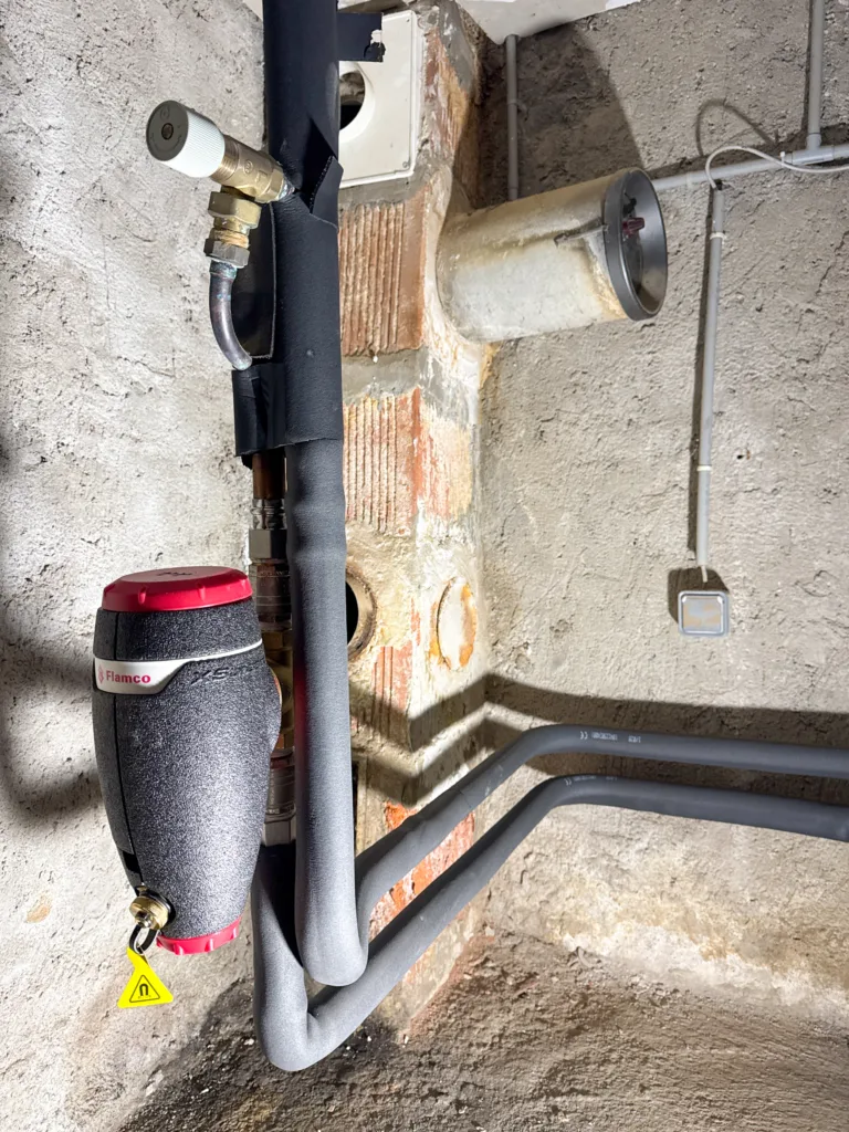 Filtre magnétique et pot à boue pour protection chauffage à Tassin-la-Demi-Lune.